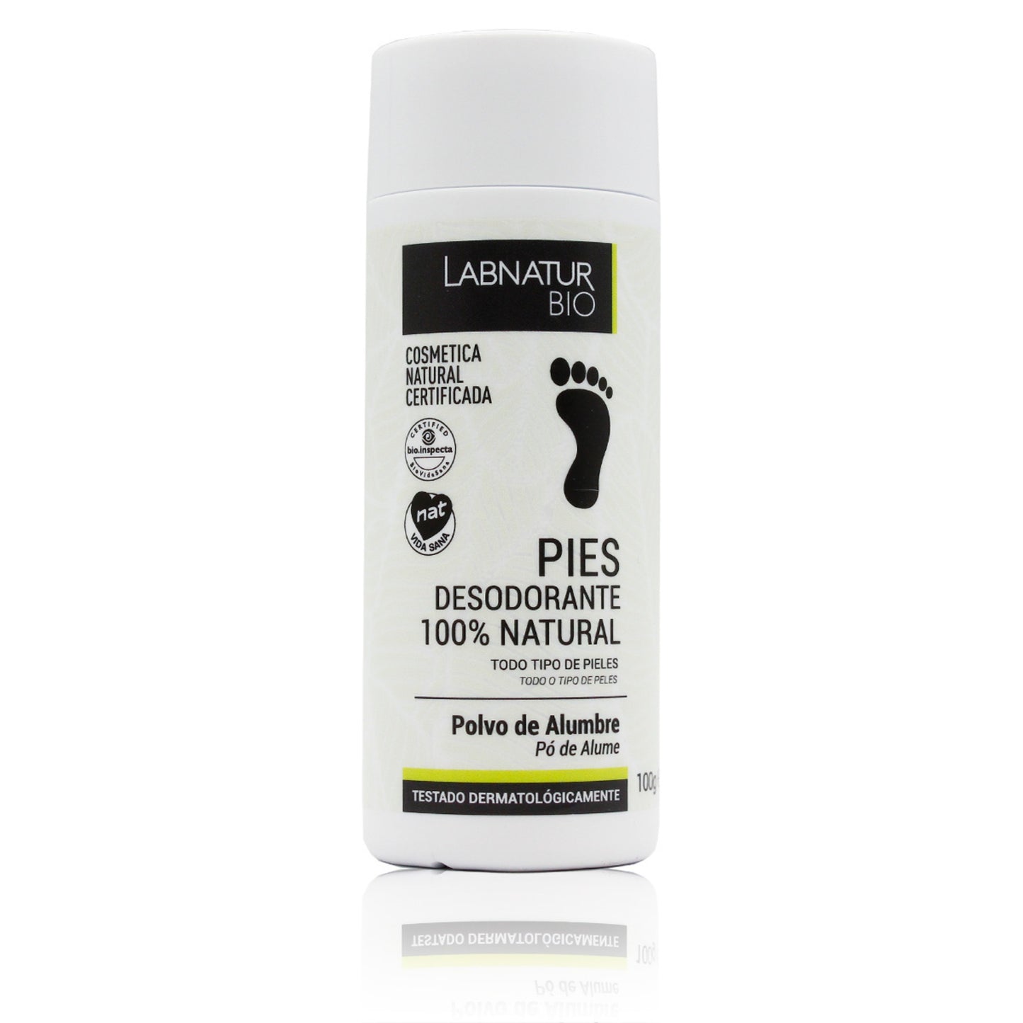 Desodorante Natural Alumbre Polvo Pies 100gr - SYS